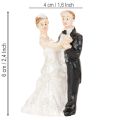 Bruid en bruidegom 6 cm 2 stuks | Floristik24.nl