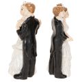 Bruid en bruidegom 6 cm 2 stuks | Floristik24.nl