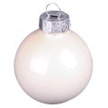 Kerstboomballen glazen boombollen Berry Mix Ø5cm 24 stuks Berry roze beige crème glanzend | Floristik24.nl
