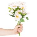 Kunstkerstrozenboeket, kerstboeket, 35 cm, 6 stuks | Floristik24.nl