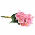 Floristik24 Boeket kerstrozen roze 29cm 4st