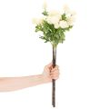 Kunstmatige chrysanten, crèmewitte bos, decoratieve tak, groot 56 cm, 4 stuks | Floristik24.nl