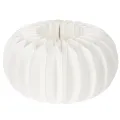 Floristik24 Honingraat papieren ring in de vorm van een pompoen, groot formaat, voor gedroogde bloemen en herfstdecoratie, 24 cm, 4 stuks