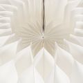 Papieren decoratieve bal, moderne pompoenversiering, honingraatpapier, 34 cm, 2 stuks | Floristik24.nl