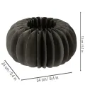 Honingraat papieren pompoen decoratie ring 24cm 4 stuks | Floristik24.nl