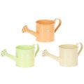 Floristik24 Decoratieve gieterplantenbakset, metaal, 8-delig, veelkleurig, 16,5x7 cm - Ideale plantenbakken voor balkon en keuken