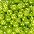 Decoratieve kralen, appelgroen, Ø8mm, 250 stuks | Floristik24.nl
