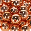 Sierkralen koper metallic 14mm 35 st | Floristik24.nl