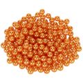 Floristik24 Decoratieve oranje kralen, 8 mm, 250 stuks