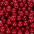 Decoratieve kralen, rood, Ø8mm, 250 stuks | Floristik24.nl