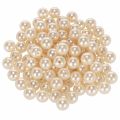 Floristik24 Sierkralen Ø10mm champagne 115 stuks