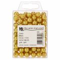 Sierkralen Ø10mm goud 115 st | Floristik24.nl