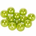 Floristik24 Sierkralen Ø2cm appelgroen 12 st