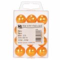 Sierkralen Ø2cm oranje 12 st | Floristik24.nl
