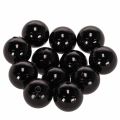 Floristik24 Decoratieve kralen Ø2cm zwart 12 st