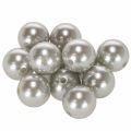 Floristik24 Sierkralen Ø2cm zilver 12 st