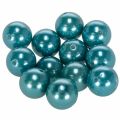 Floristik24 Sierkralen Ø2cm turkoois 12 st