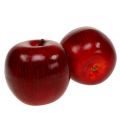Floristik24 Decoratie appels rood, gelakt Ø8cm 6st