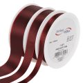 Decoratief taftlint, rood, diverse breedtes, 50 meter | Floristik24.nl