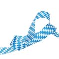 Decoratietape wit-blauw 25mm 20m | Floristik24.nl