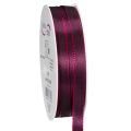 Floristik24 Decoratief lint, smal, glanzend taftlint voor het inpakken van cadeaus, 10 mm breed, 50 m lang
