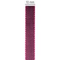 Decoratief lint, smal, glanzend taftlint voor het inpakken van cadeaus, 10 mm breed, 50 m lang | Floristik24.nl