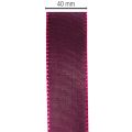 Cadeaulint, paars taftlint, elegant glanzend, 25 mm breed, 50 m lang | Floristik24.nl