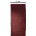 Rood decoratief lint van taft, veelzijdig, 40 mm x 50 m | Floristik24.nl