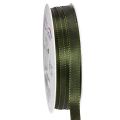 Floristik24 Decoratief lint, smal taftlint voor creatieve cadeauverpakkingen, 10 mm breed, 50 m lang