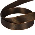 Bruin taft cadeaulint voor feestelijke decoratie, 15 mm breed, 10 m lang | Floristik24.nl