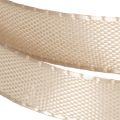 Smal beige cadeaulint, fijn