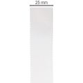 Decoratief taftlint, wit, 25 mm breed, 50 m lang | Floristik24.nl