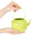 Decoratieve theepot als bloemenvaas, nostalgische retrostijl | Floristik24.nl