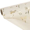 Tafelloper, decoratieve stof met smalle strikken, op rol, 120x35cm, 2 stuks | Floristik24.nl