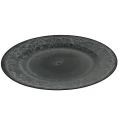 Decoratief bord antraciet Ø33cm | Floristik24.nl
