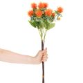 Kunstmatige oranje saffloer als kunstbloem voor vazen en decoratie, 55 cm, 4 stuks | Floristik24.nl