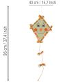 Decoratieve draak met gezicht en ophanghaak, herfstdecoratie, 40 cm, 2 stuks | Floristik24.nl