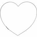 Floristik24 Draad hart 30cm golf ring voor muur krans krans ring hart 10st