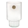 Floristik24 Glazen cilindervormige container van ecologisch glas, 25 cm.