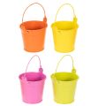 Floristik24 Kleurrijke emmertjes, Ø8cm H7,5cm, 12 stuks