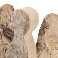 Engelfiguur van hout met