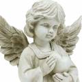 Floristik24 Decoratie engel met hart H25cm