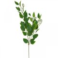 Eucalyptus kunsttak groen drievoudig vertakt L100cm