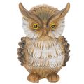 Uilenbeeldje, kleine zittende uil, decoratie, 11 cm | Floristik24.nl