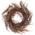 Floristik24 Kunstmatige krans met varentakken, herfstdecoratie, 35 cm