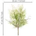 Kunstmatige groene Ruscus-tak voor bloemversiering, 41 cm | Floristik24.nl