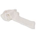 Witte pluizige decoratieve