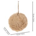 Decoratieve pomponbal voor de kerstboom, 10 cm | Floristik24.nl