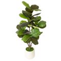 Floristik24 Kunstmatige Ficus lyrata 120 cm, decoratief voor de woonkamer