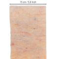 Viltband, tweekleurige pannenlap van wolvilt, oranje/meerkleurig, 15 cm x 5 m | Floristik24.nl
